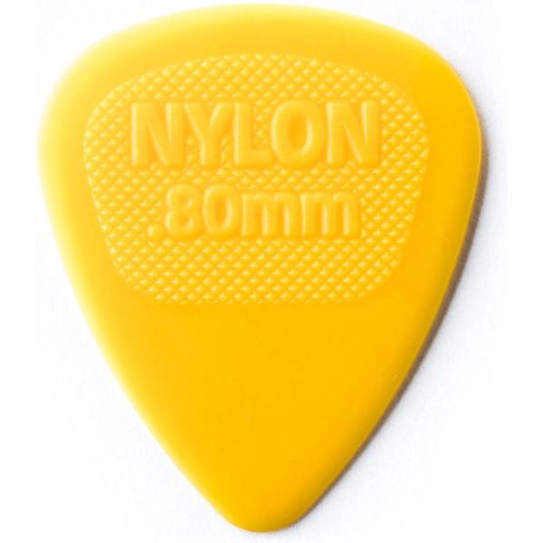 Dunlop Nylon Midi Standaard Pick 6-Pack 0.80 mm Plectrum
