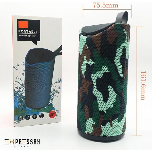 EXPRESSRY STORE® Draagbare Bluetooth Speaker. Kleur camouflage groen