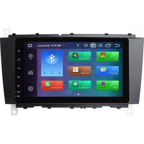 Mercedes Benz C CLC CLK G klasse ingebouwde CarPlay Android 10 navigatie en multimediasysteem autoradio bluetooth usb wifi 2GB + 32GB