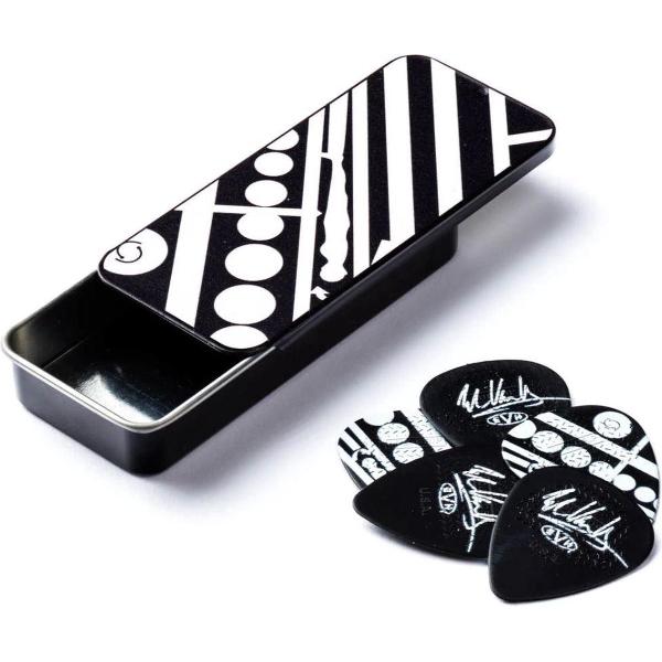 Dunlop Eddie van Halen Pick Tin Cirkle signature plectrum opbergblikje