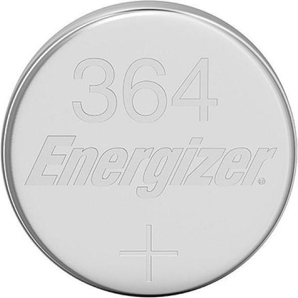 Energizer 364/363 SR621SW/W zilveroxide knoopcel horlogebatterij 2 stuks