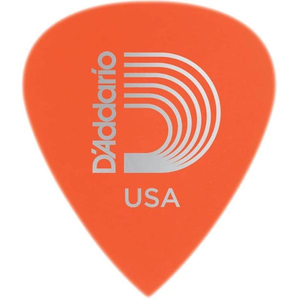 D'Addario Duralin Precision Standard Pick 6-Pack Light 0.60 mm plectrum