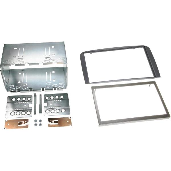 2-DIN Paneel Alfa Romeo 147 / GT 2000-2011 Kleur: Antraciet