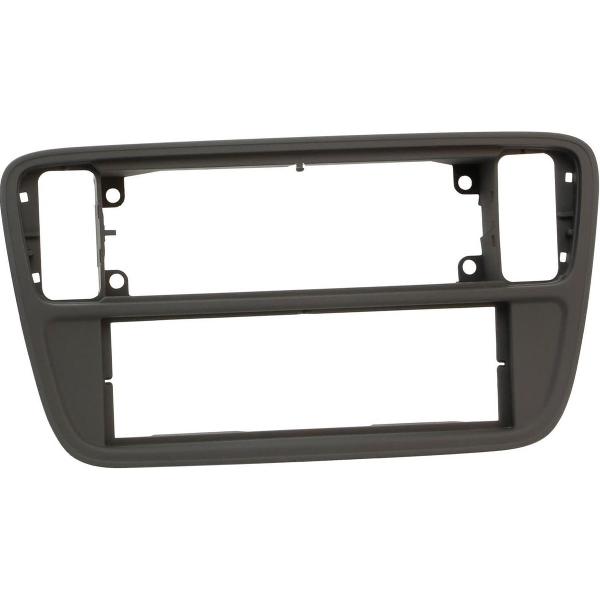 1-DIN Paneel Skoda Citigo - Seat Mii 2011-2019 Kleur: Zwart