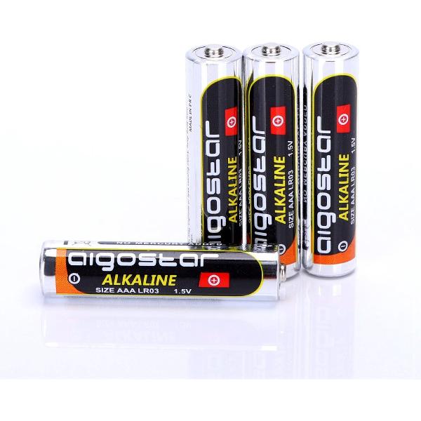 Aigostar AAA Alkaline batterijen - LR03 - 1.5V - 4 stuks