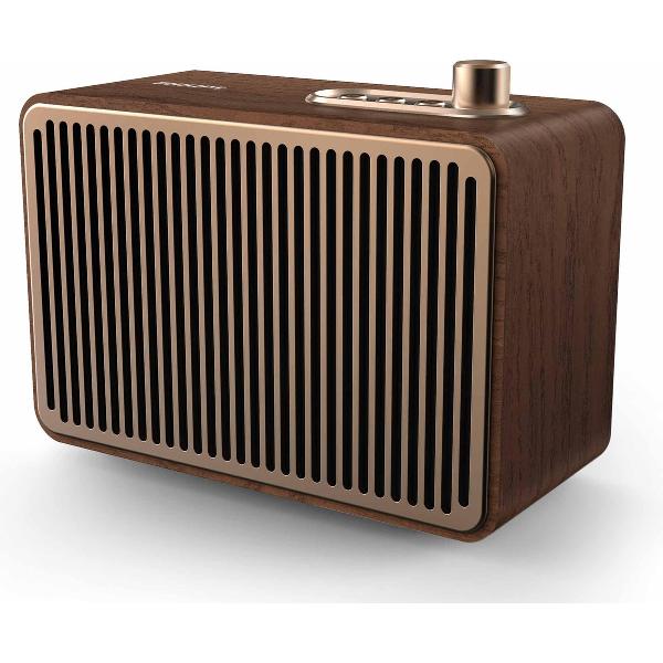 Philips VS500 - Vintage bluetooth speaker - Bruin/Hout