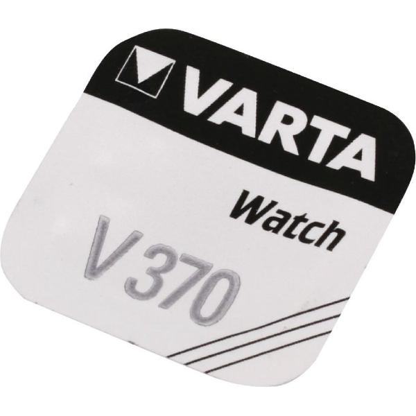 Varta V370 Knoopcel Batterij Zilver