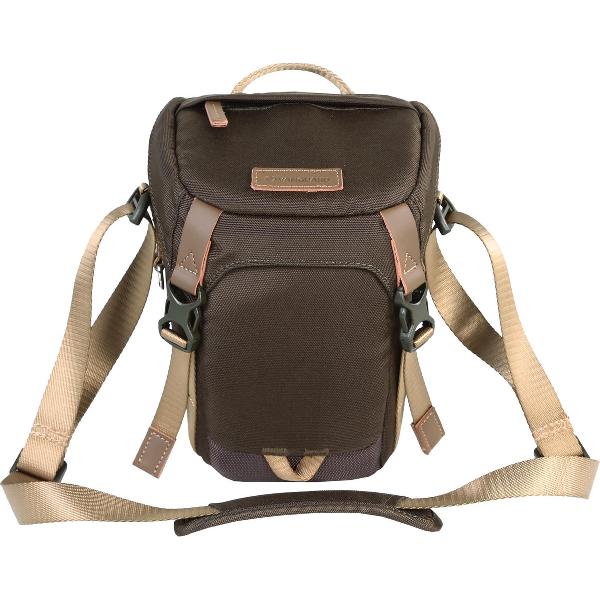 Vanguard Veo Go 15Z KG |Camera Snuittas| Kaki Bruin | Binnenmaat lxbxh 15 x 12,5 x 21cm