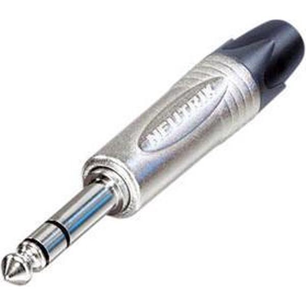 Jack plug connector Neutrik - 3-polig mannelijk, 6.3mm, vernikkeld