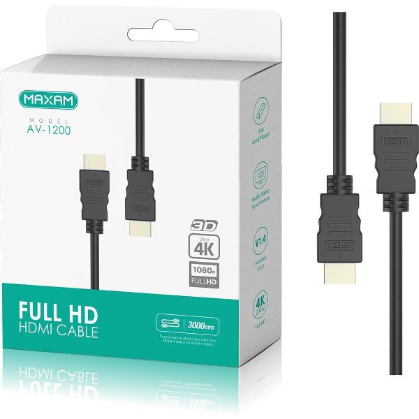 Maxam HDMI kabel - 3M
