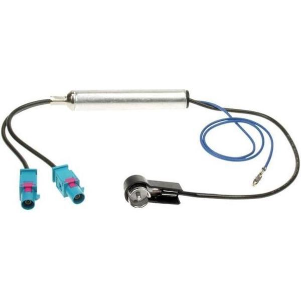 Antenne Adapter ISO / 2 x FAKRA Seat / Skoda / VW