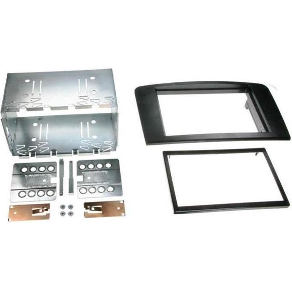 2-DIN paneel Mercedes Benz M-Klasse W164 2005-2011 zwart