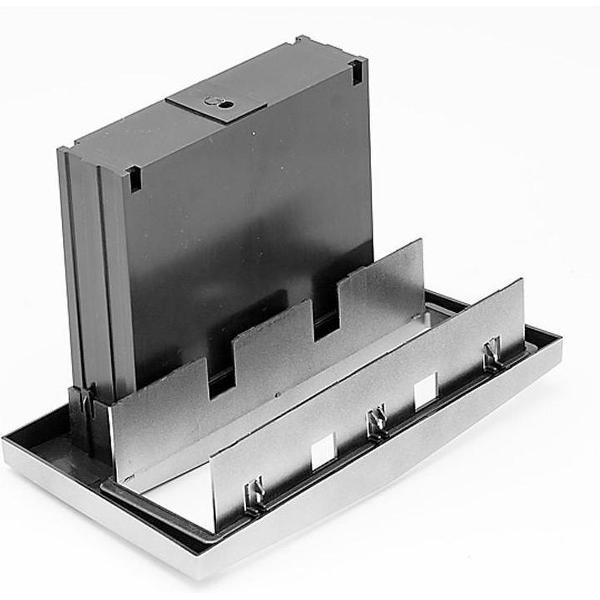 Opel / Daewoo / GMC Zilveren Fascia Kit Paneel Facia Dash Trim (met vakje)