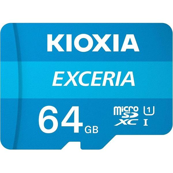 Kioxia Exceria flashgeheugen 64 GB MicroSDXC Klasse 10 UHS-I