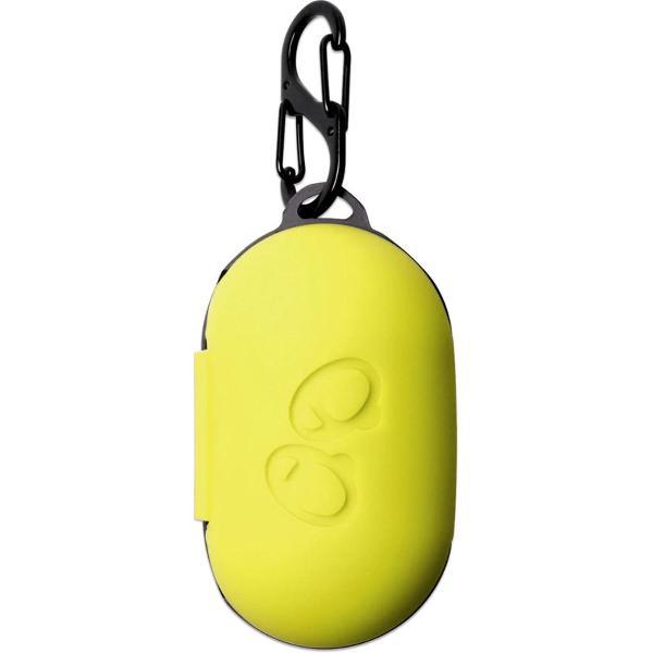 KELERINO. Hoesje voor Samsung Galaxy Buds - Fullcover - Geel