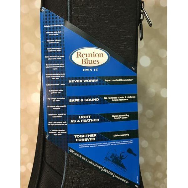Reunion Blues Continental Voyager - Gitaarhoes - High-End Electrische Gitaartas - Optimale Bescherming