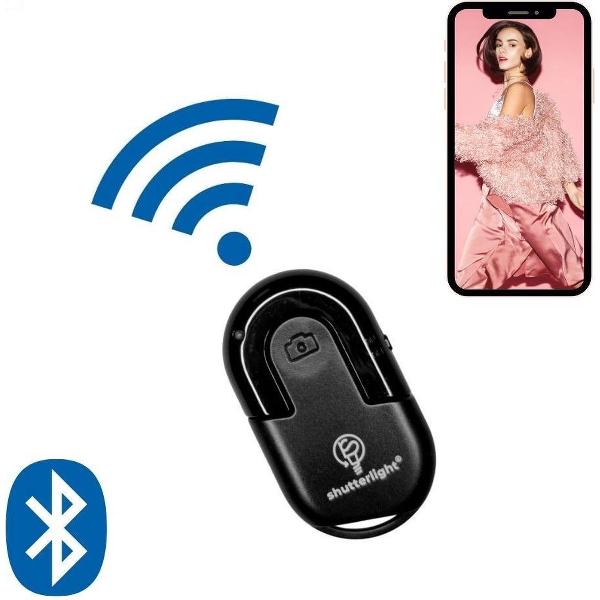 Bluetooth Foto-neem-knopje - Universeel voor alle Mobiele Telefoons - Met Batterij