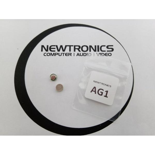Newtronics AG1/LR60/LR621/164/364 knoopcel batterij - Set van 2 stuks