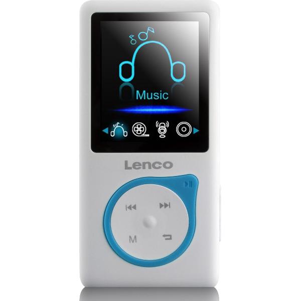 Lenco Xemio-668 Blue - MP3-Speler incl. 8GB micro SD en oordopjes - Blauw