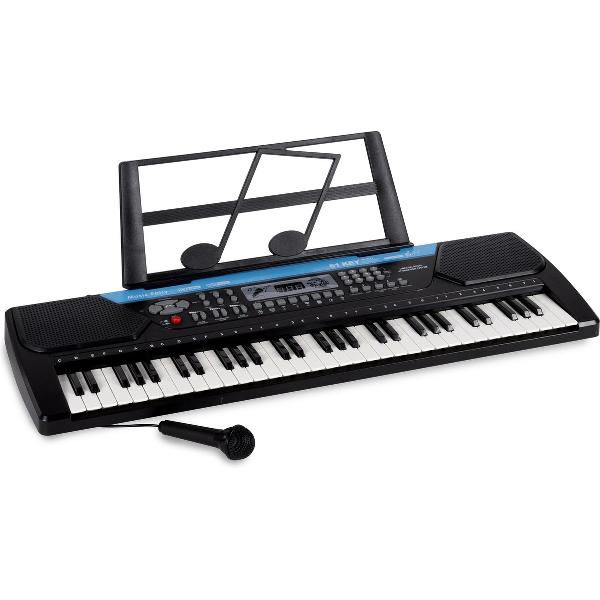Piano Keyboard - Inclusief Microfoon - 61 Toetsen - Zwart
