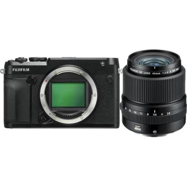 Fujifilm GFX-50R Body Black + Fujifilm GF45mm F2.8 R WR
