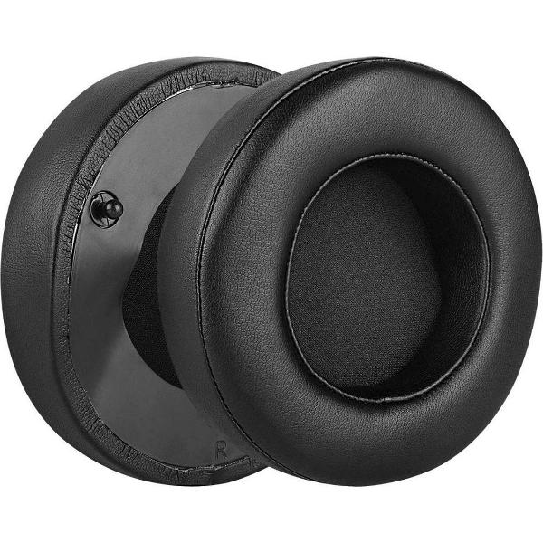 Luxe Lederen Oorkussen Set Voor Razer Tresher (7.1/Ultimate/Tournament Edition) Gaming Headset - Vervangende Koptelefoon Earpads - Oor Kussens - Ear Pads - Oorkussens Met Noise Cancelling Memory Foam Binnenlaag - Zwart
