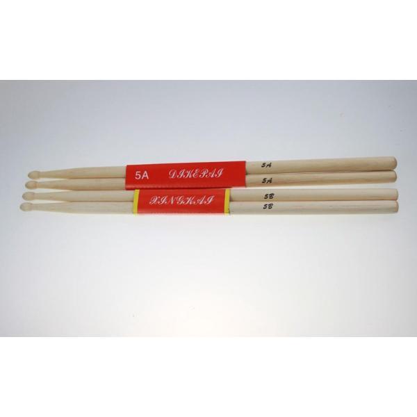 Betaalbare Drumstokken 5A - 1 paar - Drumstokken - Drummen - Slagwerk - Percussie - Drumles - Trommelen - Trommelstokken
