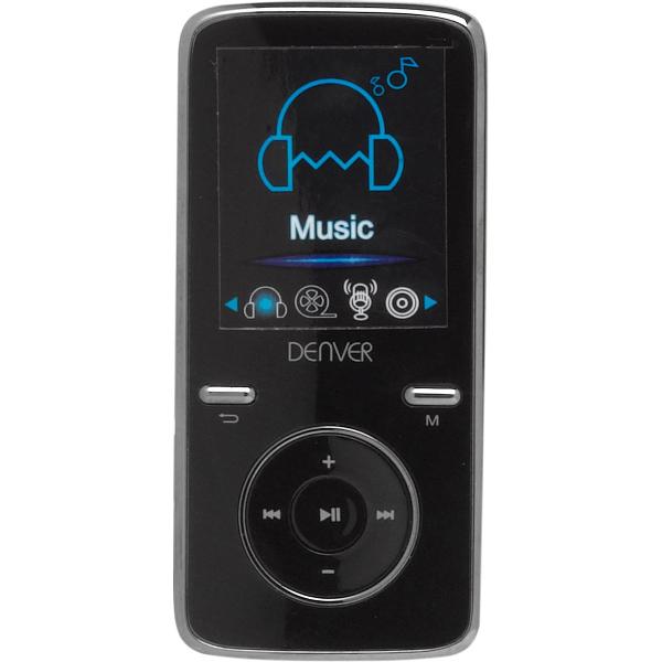 Denver MPG-4054NRC - MP3 - MP4 - portable speler - 4 GB - Zwart