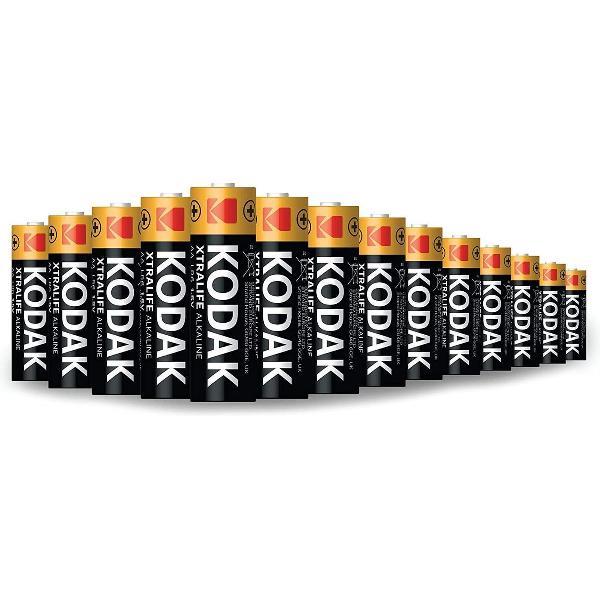 Kodak Alkaline Xtralife batterijen - 60 stuks-AA