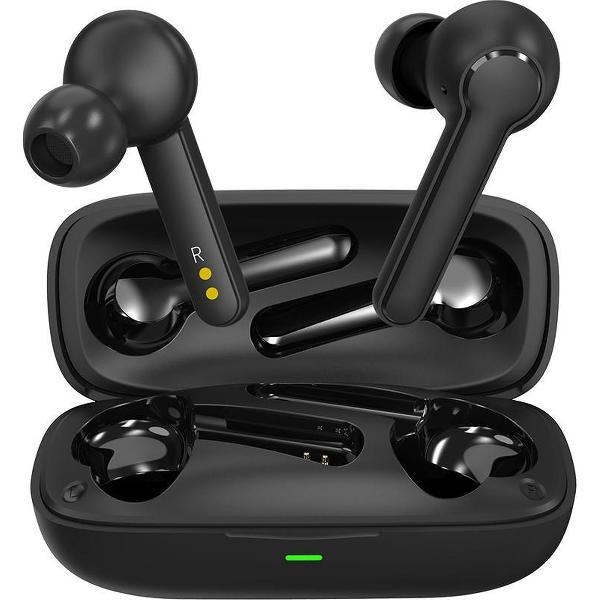 Newsoundz NS-215 Draadloze Oordopjes - Volledig Draadloos - Bluetooth 5.0 Oortjes - Earbuds - Geschikt voor iPhone en Android smartphones - Zwart