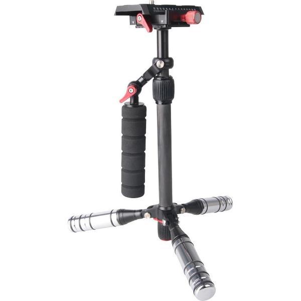 Letspro Verstelbare Plaat Koolstofvezel Slider Professionele Stabilisator voor Camera / DV / DSLR / Camcorder (SK-500)