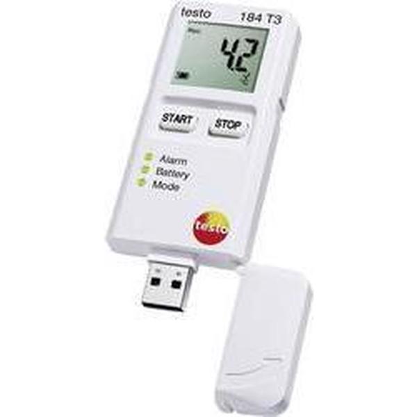 testo 184 T3 Temperatuur datalogger Te meten grootheid: Temperatuur -35 tot +70 °C