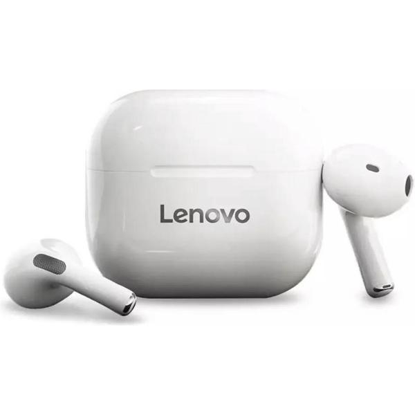 Lenovo LP40 Bluetooth Draadloze Oordopjes - Nieuwe Collectie 2021 - Wit