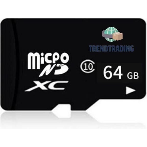 Trendtrading Micro SD kaart 64GB - Voor drones