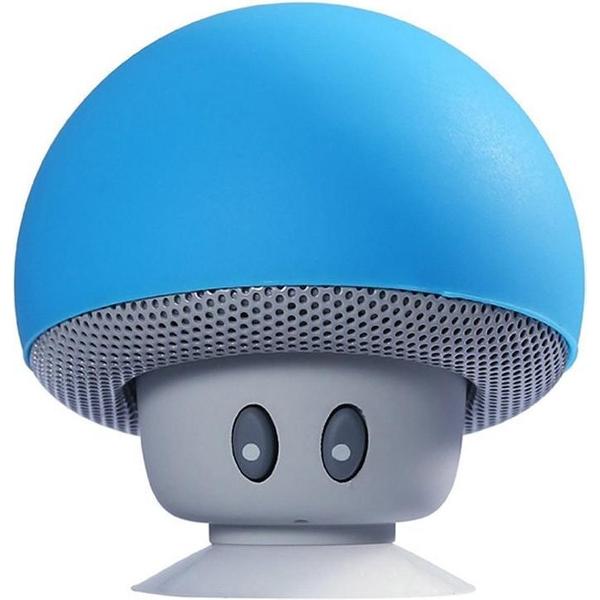 Liquno iCanto Mini Mushroom Bluetooth Speaker - Blauw