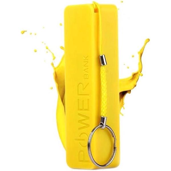Powerbank - Compacte Powerbank - 3000 mAh - Geel.