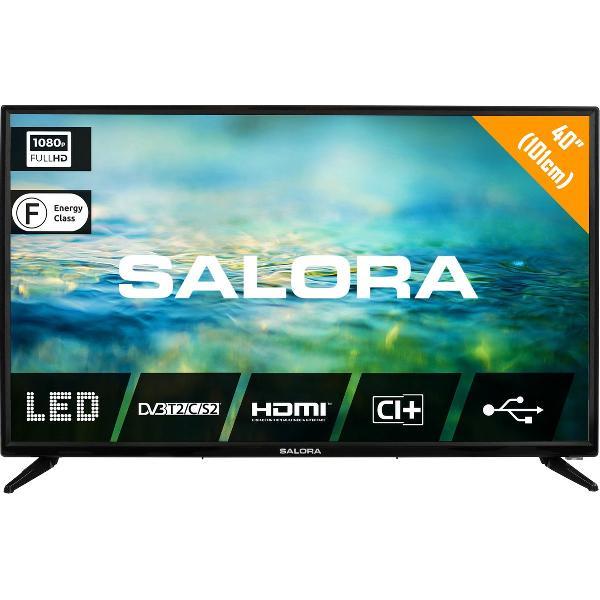 Salora 40LTC2100 - Televisie - LED - Full HD - 40 Inch - HDMI - DVB-C-T2-S2