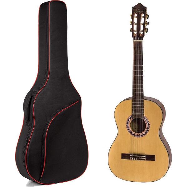 Áengus Gitaartas voor 3/4 klassieke gitaar (kindermaat) gitaarhoes met 8 mm voering - 36 inch