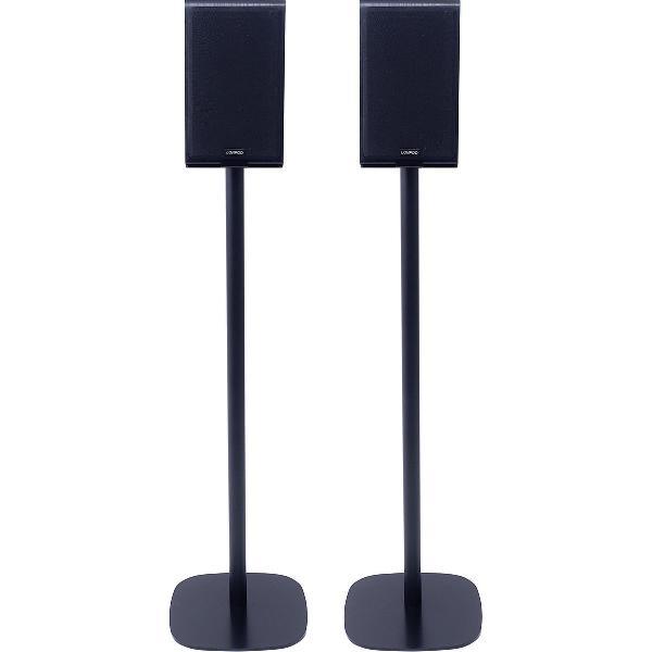 Vebos standaard Lonpoo LP 42 zwart set - Speaker Standaard Lonpoo - Vloerstandaard