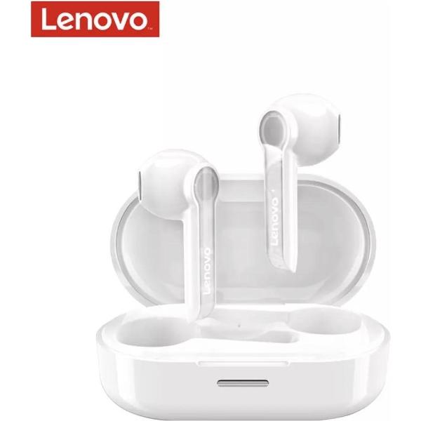 Lenovo HT08 Bluetooth Draadloze Oordopjes - Nieuwe Collectie 2021 - Wit