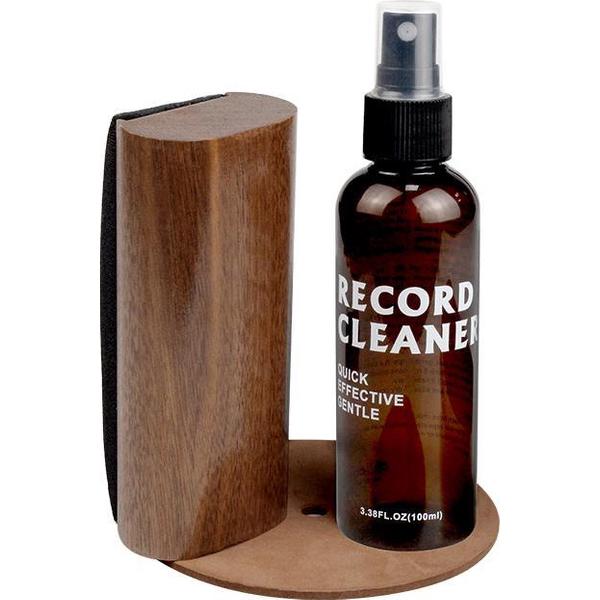 Goka - Professionele Vinyl Cleaning Kit - Antistatisch - Platenborstel - LP Schoonmaakset - LP Reinigingsset - Vinyl Borstel - LP Reiniger - LP Set - Vinyl Reiniger - Vinyl Reiniger - Platen Reiniger