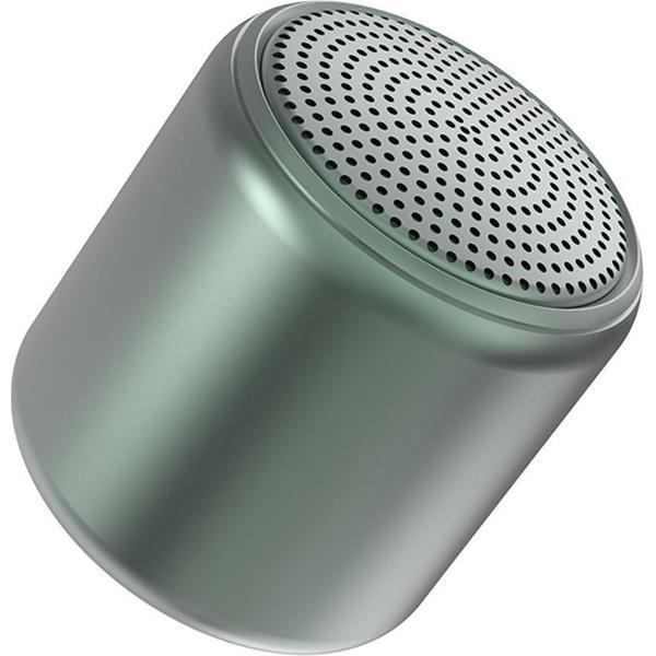 Mini Linkable Metal speaker - groen - TWS True Wireless Soundsystem - Bluetooth 5.0 - koppelbaar