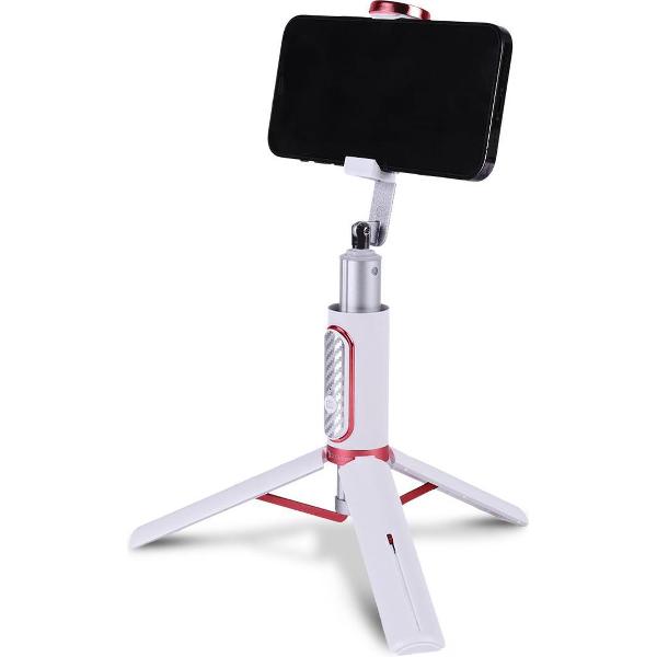 2 in 1 Statief Smartphone - Tripod Smartphone - Selfiestick - 360 graden - Bluetooth afstandsbediening - Beschikbaar in 3 kleuren