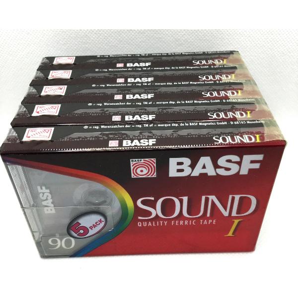 BASF Sound cassettetape (5-pack)