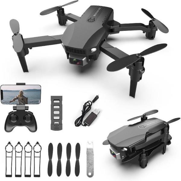 Rinx R16 - Drone met Camera -Mini Drone- 4K Full HD Dual Camera - Drones - Drones met Camera voor Volwassenen - Mini Drone - Drone voor Kinderen - 30 Minuten Vliegtijd – Inclusief GRATIS Opbergtas en Accu