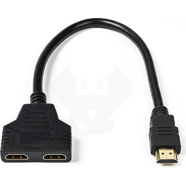 HDMI splitterkabel - 2 Ports (Full HD, Passief)