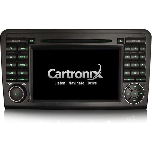 Cartronix CTX-114961 | Mercedes ML & GL | Autoradio | Android 10 | W164 & X164 | Stuurbediening