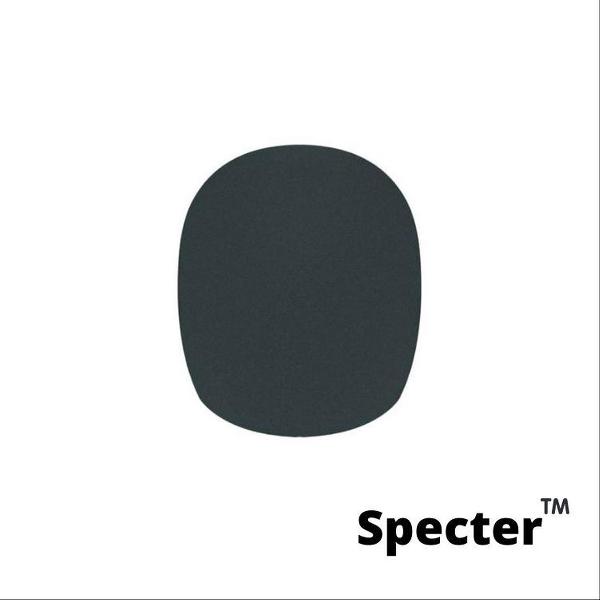 Specter Microfoon Windkap - Microfoon - Cover - Plopkap - Cap - Windshield - Zwart - 2 stuks