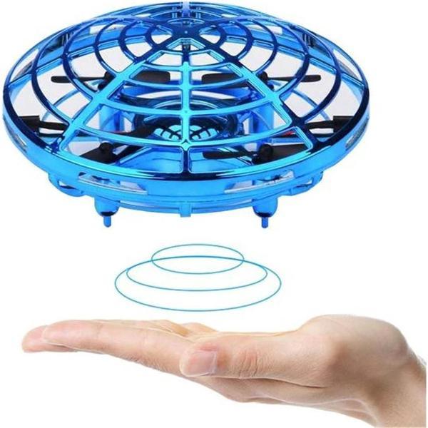 DrPhone - UFOX - Infrarood Drone voor Jong en oud - Helicopter / Quadcopter - Bedienen met Handgebaren - Schockbestendig en Veilig - Kids Drone