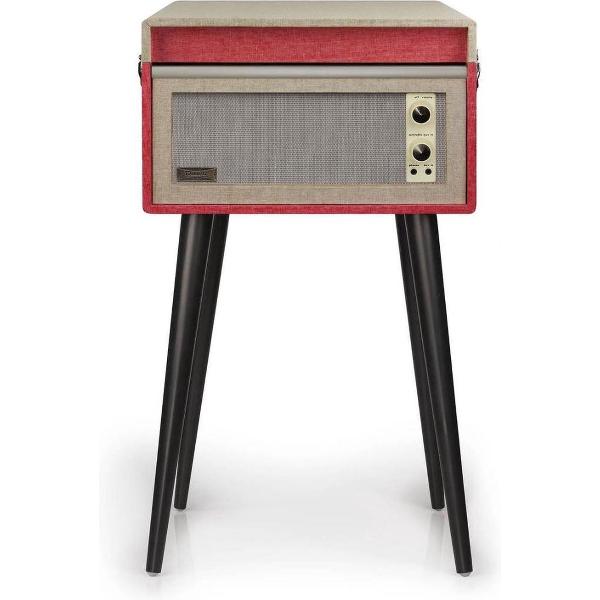 Crosley Bermuda Retro Platenspeler Bluetooth Rood